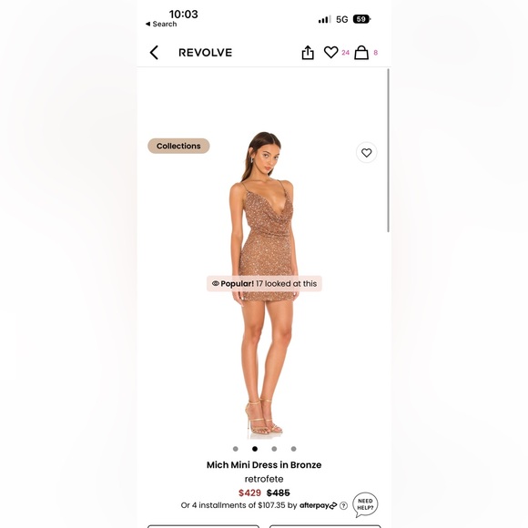 Evening dress #retrofete - Picture 2 of 4